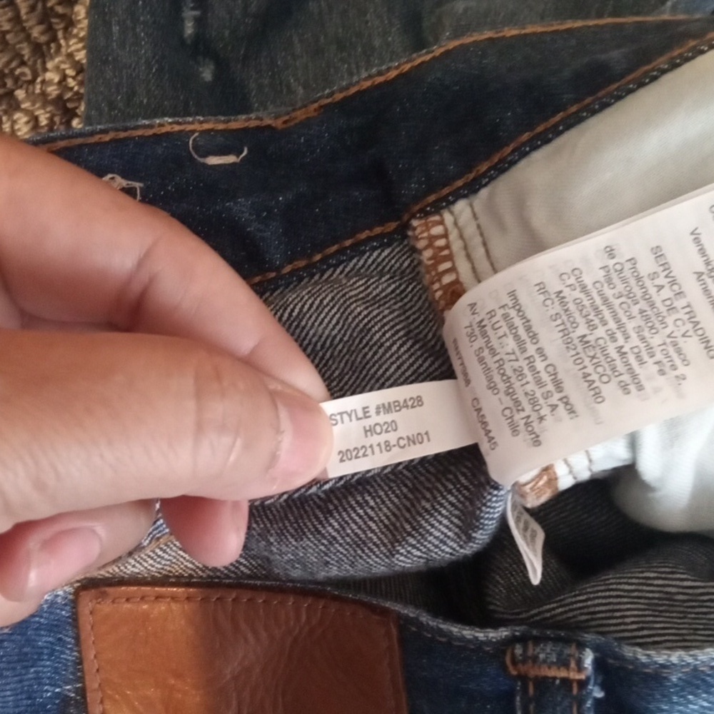 Madewell Classic Straught Jeans In Croston Wash Old School Womens  26 - Picture 8 of 13